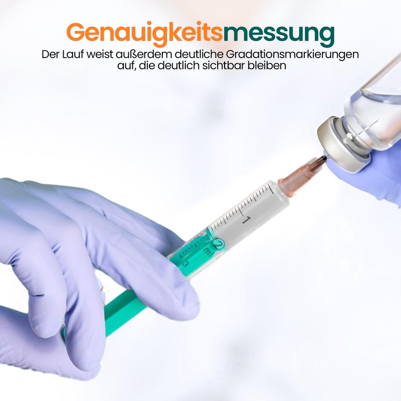 Inject Disposable Syringes 2ml Luer Slip Centric - Pack of