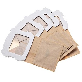 vhbw 5 x Turbo Filter Replacement for Makita 194746-9 for Orbital Sander, Random Orbital Sander, Paper Dust Bag Set, Brown