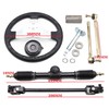 PRO BAT 300mm/11.8'' Steering Wheel Steel Kit 420mm/16.5'' Gear Rack