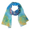 Galleria Enterprises Monet Wisteria Suede Scarf