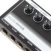 4‑Channel Line Mixer Mini Metal Ultra Low Noise Hub Microphone