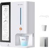 3-in-1 Wall Mounted Mouthwash Dispenser, Touchless Auto Mouthwash Dispenser 1000mL