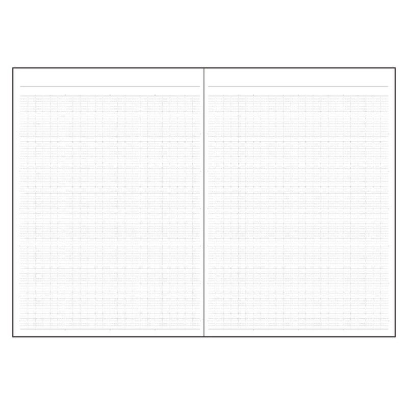 Logical Diary 2025 Monthly Notebook Type A/B5/Camping NS-B502-25AS1