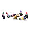 Drunk Garden Dwarf Gnome Statue Drunk Dwarf Decoration Resin Crafts