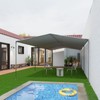 ICITYWALL 8 Leg Carport Kits，Low Peak Canopy Fitting Kit with