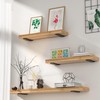 4 Pack Floating Shelf Bracket 4 Inch, Heavy Duty Hidden