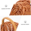 CAXUSD 12Pcs Miniature Woven Baskets for Party Favors Rustic Small