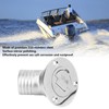 Boat Deck Filler 45° 316 Stainless Steel 38mm Flip Fill