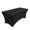 Encell Spandex Tablecloth Rectangular Fitted Tablecloth Protector for Party Banquet