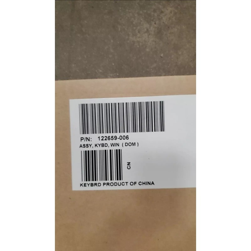 Compaq NEW PS2 Compaq Keyboard 166516-006 6feet cable 122659-006 KB-9963