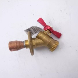 Sioux Chief 117S2 Sillcock, 3/4" MHT(Male Hose) x 1/2" Sweat, Quarter Turn Valve