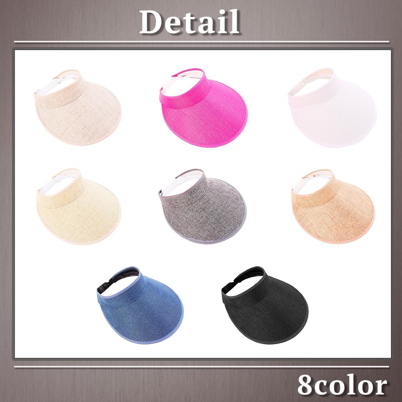One Limitation CP512 Wide Brim Long Visor, Sun Visor, Hat,