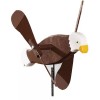 Amish Handmade AMERICAN BALD EAGLE WIND SPINNER - Amish Handmade