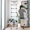 Telescoping Ladder, Portable Lightweight Folding Ladder, Multipurpose Aluminum Telescopic Ladder,