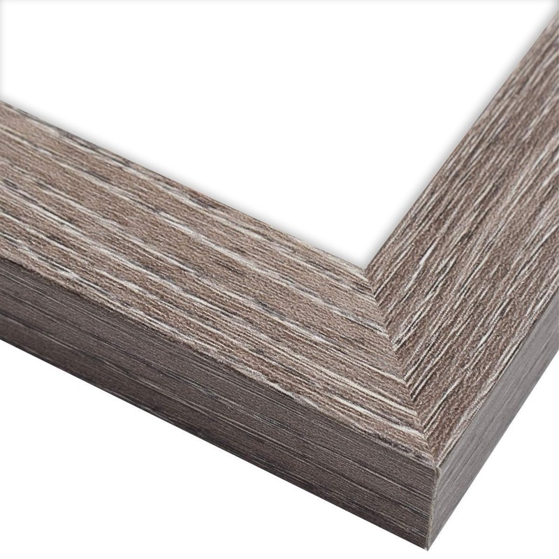 Frametory, 5x7 Trifold Picture Frame Hinged Photo Frames Three Folding