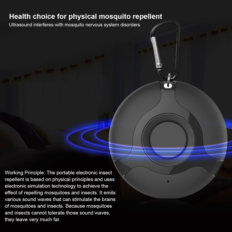 Ultrasonic Mosquito Repellent USB Portable Intelligent Frequency Conversion Insect Killer
