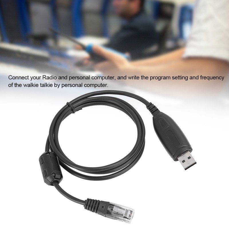 Walkie Talkie 8‑Pin USB Programming Cable for BAOJIE BJ‑218 Write