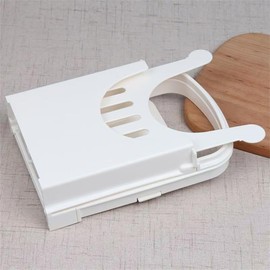 Bread Slicer Foldable Manual Bread Toast Cutter Toast Slicer Cutter for Even Slices of Bread, Ham, Cheese and Vegetables