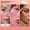 MooGlamor 무글래머 3-in-1 형광펜 블러셔 및 컨투어 스틱 트리오와 스틱으로