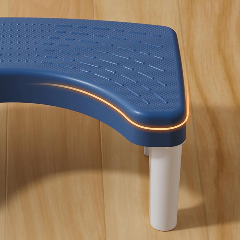 Brrnoo Potty en Cuclillas, Taburete de Inodoro Azul, Silla de