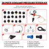 BILITOOLS Radiator Coolant Pressure Tester & Vacuum Refill Kit, 28-Piece