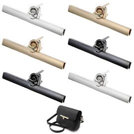 Bag Closure, Pack of 6, Twist Lock Purse Lock Metal Twist Turn Lock Bag Clasps Twist Lock for Bags Bag Accessories Lock for Handbag Purse DIY Crafts