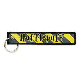 Apex Imports HP Badger House Yellow & Black Remove Before Flight Style Key Chain 5.5" x 1" Motorcycle ATV Car Truck Keychain