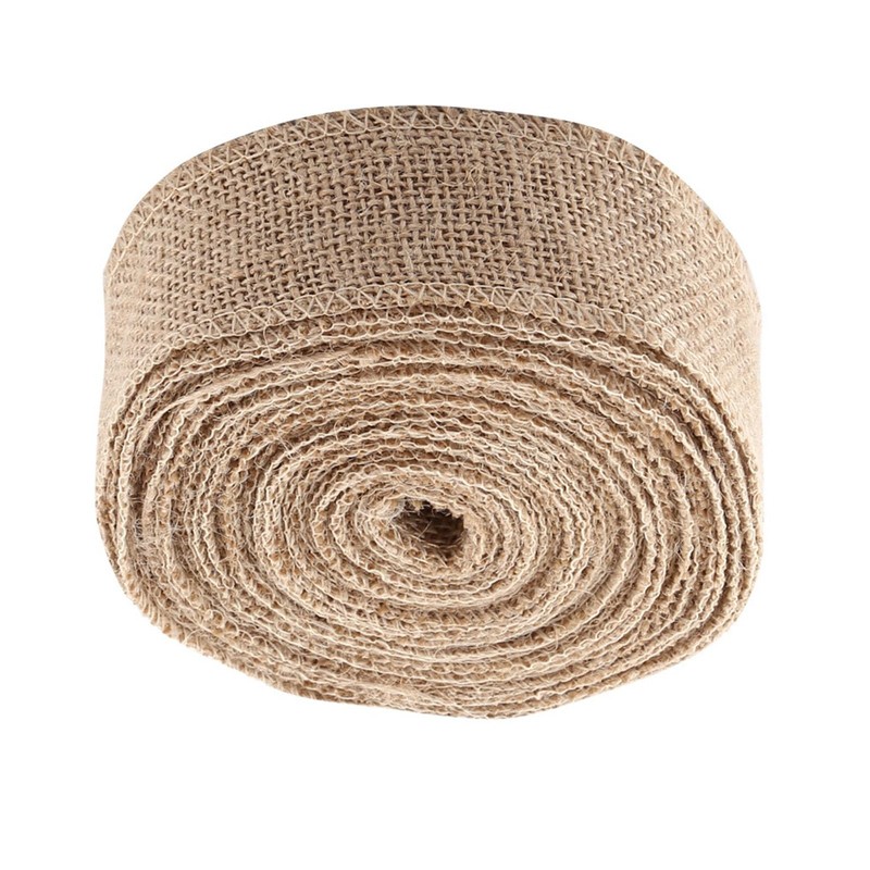 MUNEFE Jute Burlap Table Runner, Long Burlap Fabric Roll, Jute