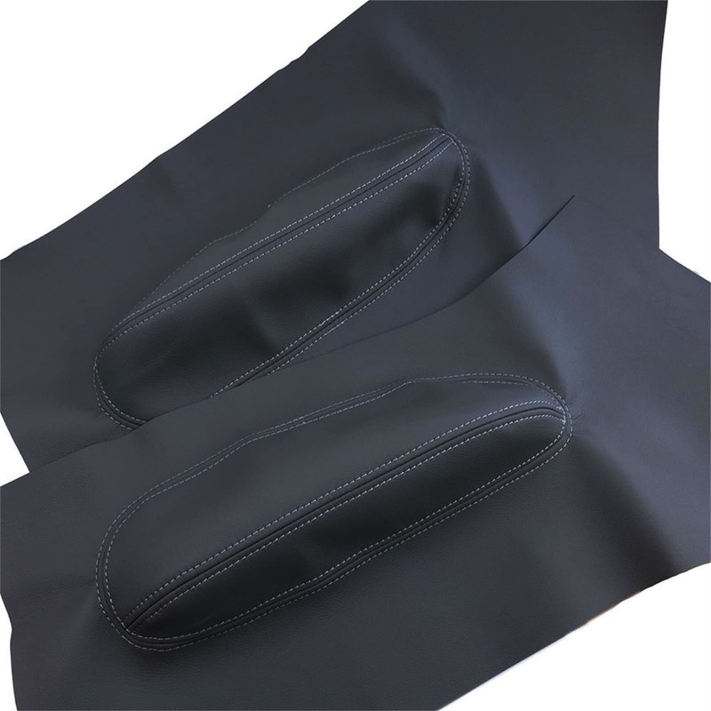 ANTUKO 2Pcs Leather Door Panel Insert Cards Cover Replacement for