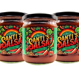 Santi's Salsa Cantina Style, 16oz (3 Jars)