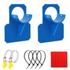 RUNEAY Pool Hose Holder, Pack of 2, Plastic Kink Protection,