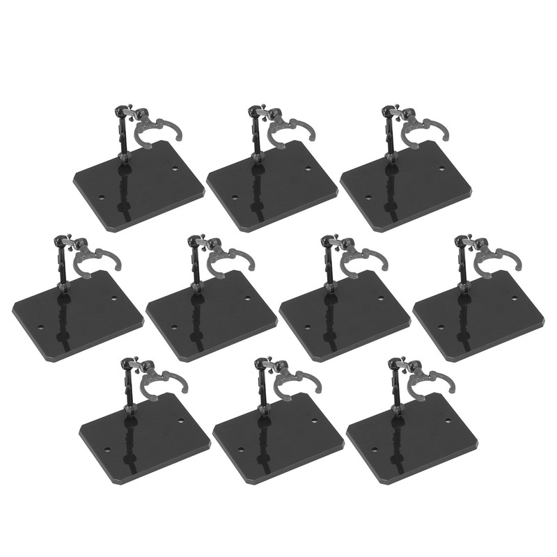 10 Pcs Figure Model Stand High Stability Figure Display Holder