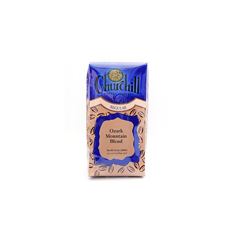Churchill Coffee Ozark Mountain Blend 12 oz - Ground