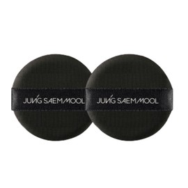 Jeongsaemmul JUNGSAEMMOOL Cushion Essential Skin Nude Close-fitting Puff Black / 정샘물 쿠션 에센셜 스킨 누더 밀착 퍼프 블랙 X2매