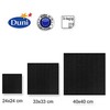 Duni Serviettes Plain Black 3lagig of 20 / 33 x