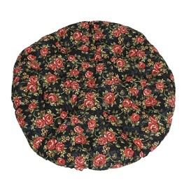 Blazing Needles Tufted Double Papasan Cushion, 44 x 44, Midnight Rose