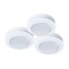 Ecolight Battery-Operated 3-Pack Tap Pucks - 30,000 Hours Lamp Life