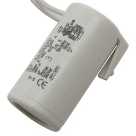 Capacitor 3µF 250V 28x54mm Cable 25cm Italian Wheel 3uF