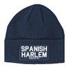 Spanish Harlem New York Winter Knit Adult Beanie Hat Navy