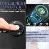 Fingerprint Smart Door Lock APP Control Biometric Door Lock with