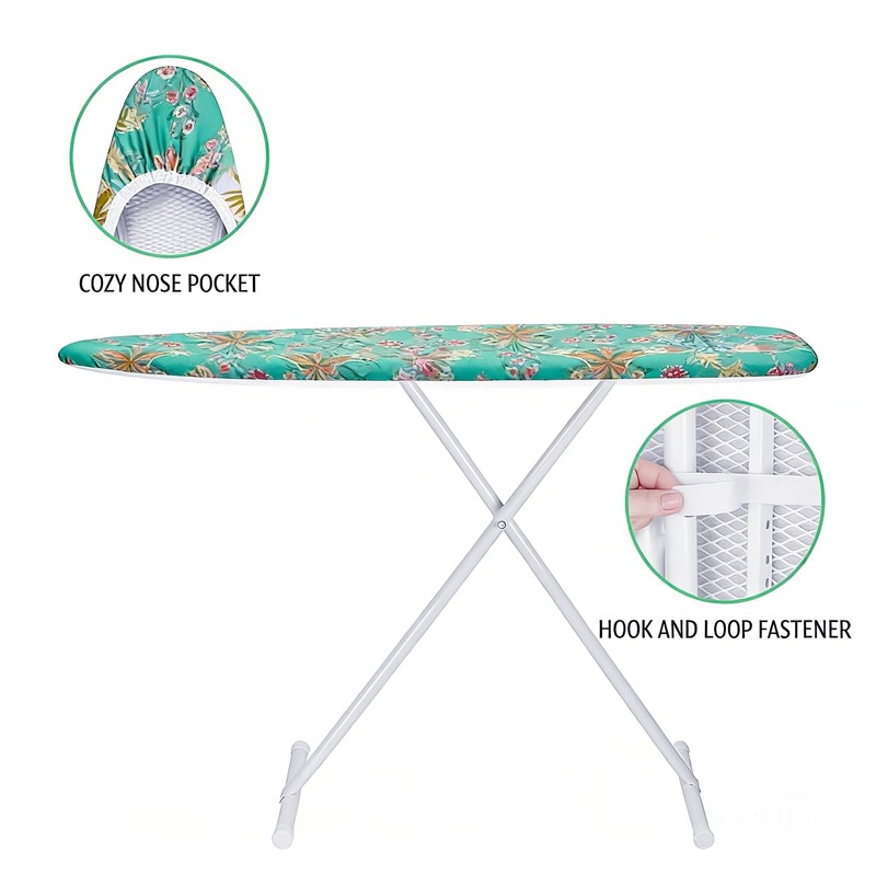 Inspirasa Thickened Ironing Board Cover and Sealing pad 15x54, Large-Sized