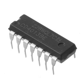Bridgold 10pcs CD4013BE CD4013HCF CD4013HEF CMOS Dual D-Type Flip Flop Logic Chip IC, DIP-14