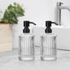 2 Pack Black 304 Stainless Steel Soap Dispenser Pump Replacement