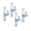 Dailydanny Wall Mount Gate Hinge Chain Link Fence Gate Hinges