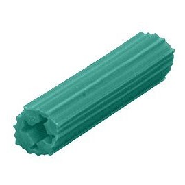 CRL 1/4" Hole 1-1/4" Length 10-12 Screw Expanding Plastic Screw Anchors