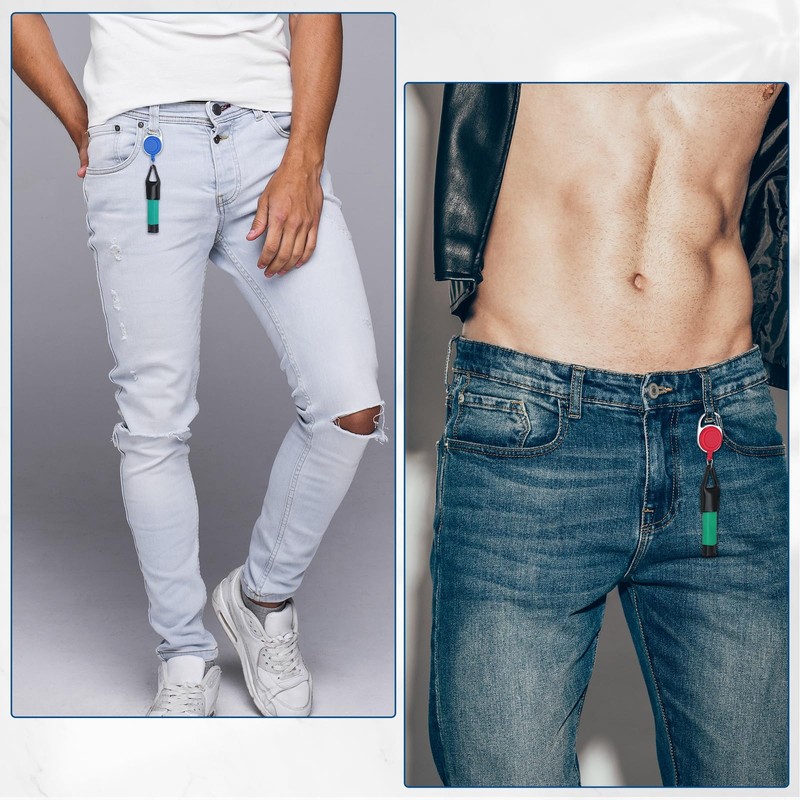 Timgle 56 Pcs Retractable Lighter Holder Keychain Lighter Keychains with