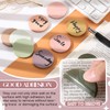 Sabary 500 Sheets Transparent Sticky Notes Round Translucent Sticky Notes