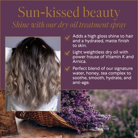 Bella Spirit by Chaz Dean Dry Oil Intensive Treatment Spray - Hydrating Hair Mist, Hair Oil Spray, Weightless Hair Shine, Frizz Control Spray for Wavy, Curly or Straight Hair - 7 Fl Oz (Pack of 1)