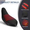 Wacece ATV Seat Cover Non-Slip Soft Waterproof for Raptor 700