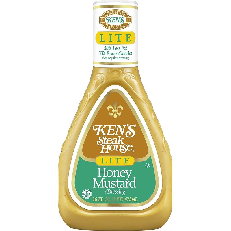 Ken's Steak House Lite Honey Mustard Dressing (Variety Pack)